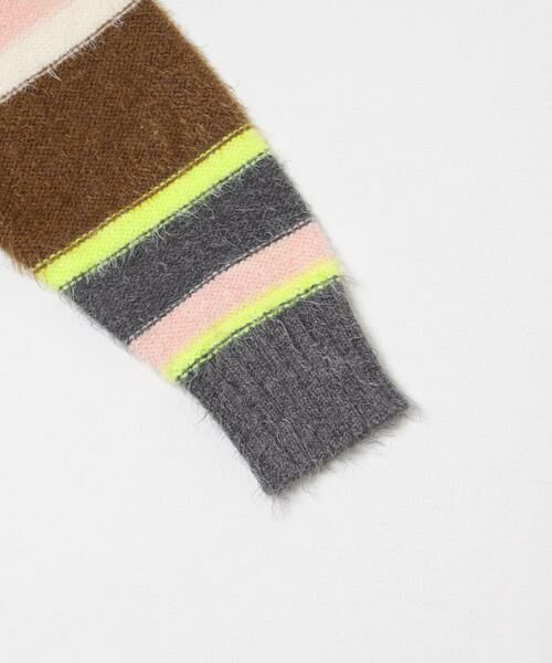 SENSE OF PLACE by URBAN RESEARCH / センスオブプレイス バイ アーバンリサーチ ニット・セーター | 『洗濯可』シャギーハイショクボーダーニット | 詳細24