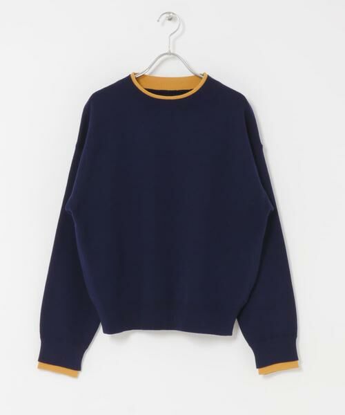 SENSE OF PLACE by URBAN RESEARCH / センスオブプレイス バイ アーバンリサーチ ニット・セーター | 『洗濯可』バイカラーレイヤードセーター | 詳細5