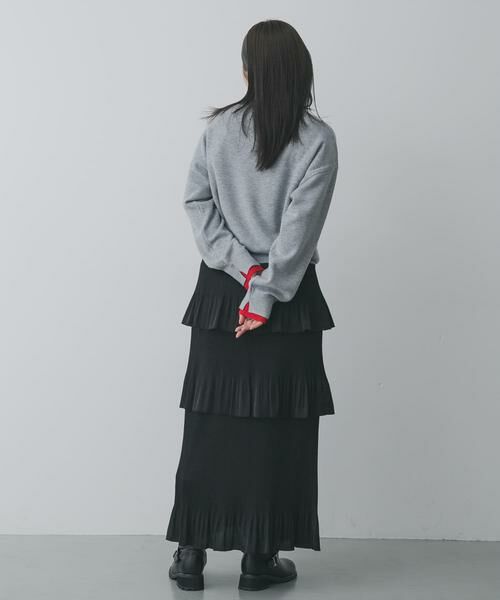 SENSE OF PLACE by URBAN RESEARCH / センスオブプレイス バイ アーバンリサーチ ニット・セーター | 『洗濯可』バイカラーレイヤードセーター | 詳細20