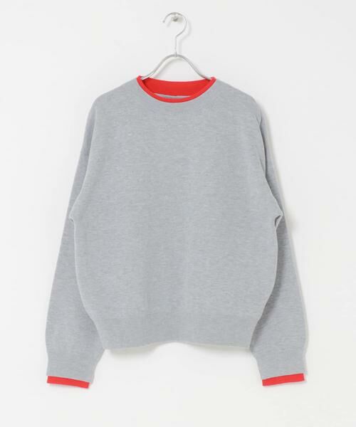 SENSE OF PLACE by URBAN RESEARCH / センスオブプレイス バイ アーバンリサーチ ニット・セーター | 『洗濯可』バイカラーレイヤードセーター | 詳細21