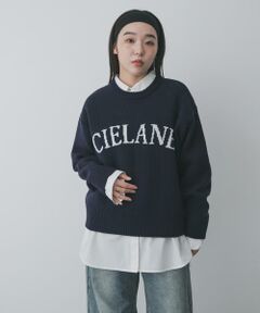 SENSE OF PLACE by URBAN RESEARCH / センスオブプレイス バイ アーバンリサーチ ニット・セーター | 『洗濯可』ジャガードロゴニット