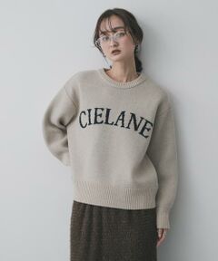 SENSE OF PLACE by URBAN RESEARCH / センスオブプレイス バイ アーバンリサーチ ニット・セーター | 『洗濯可』ジャガードロゴニット