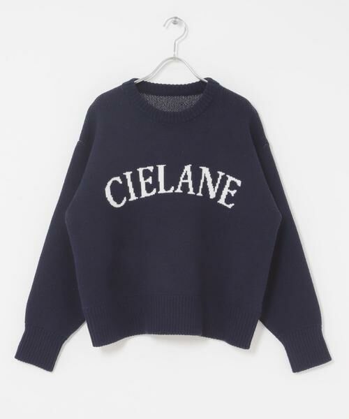 SENSE OF PLACE by URBAN RESEARCH / センスオブプレイス バイ アーバンリサーチ ニット・セーター | 『洗濯可』ジャガードロゴニット | 詳細5