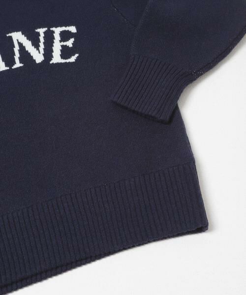 SENSE OF PLACE by URBAN RESEARCH / センスオブプレイス バイ アーバンリサーチ ニット・セーター | 『洗濯可』ジャガードロゴニット | 詳細7