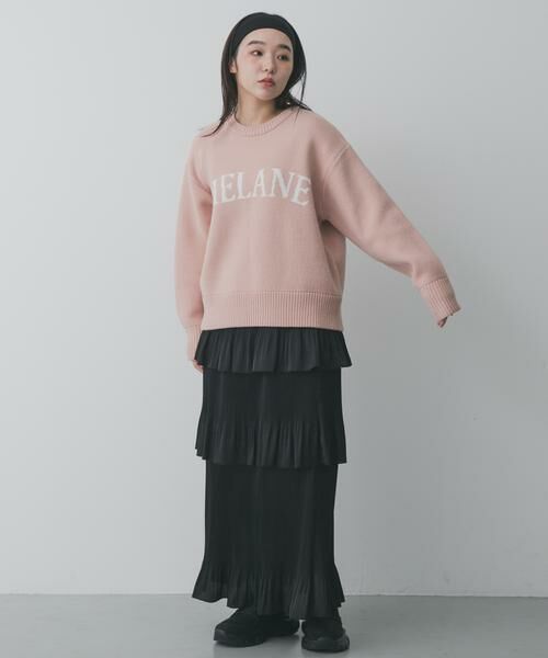 SENSE OF PLACE by URBAN RESEARCH / センスオブプレイス バイ アーバンリサーチ ニット・セーター | 『洗濯可』ジャガードロゴニット | 詳細15