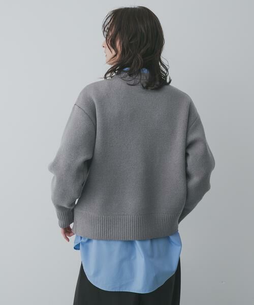 SENSE OF PLACE by URBAN RESEARCH / センスオブプレイス バイ アーバンリサーチ ニット・セーター | 『洗濯可』ジャガードロゴニット | 詳細22