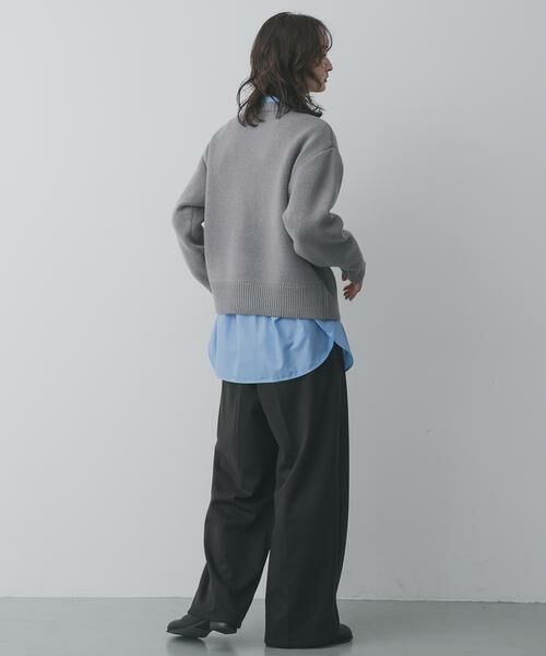SENSE OF PLACE by URBAN RESEARCH / センスオブプレイス バイ アーバンリサーチ ニット・セーター | 『洗濯可』ジャガードロゴニット | 詳細25