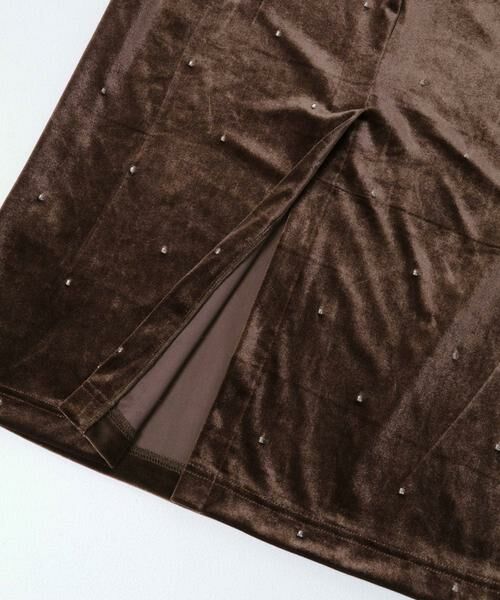 SENSE OF PLACE by URBAN RESEARCH / センスオブプレイス バイ アーバンリサーチ ワンピース | ドットシシュウベロアワンピース | 詳細10