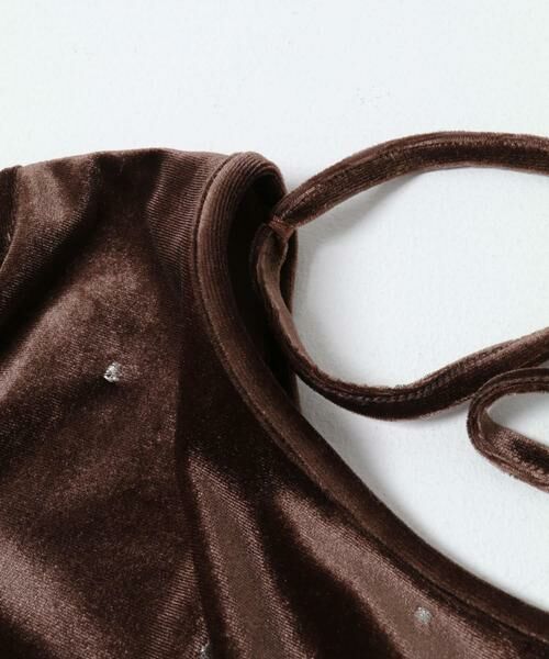 SENSE OF PLACE by URBAN RESEARCH / センスオブプレイス バイ アーバンリサーチ ワンピース | ドットシシュウベロアワンピース | 詳細6