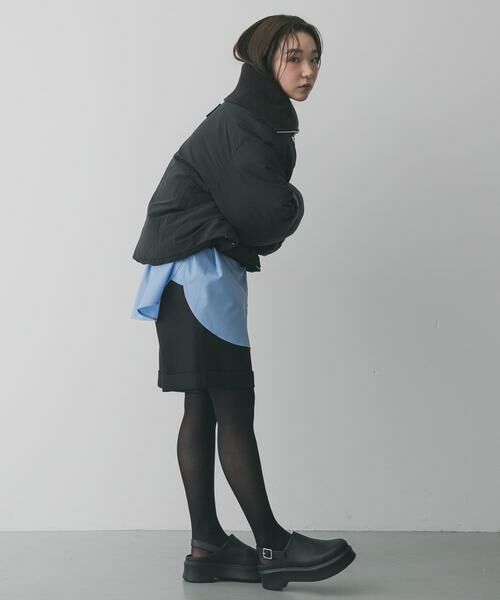 SENSE OF PLACE by URBAN RESEARCH / センスオブプレイス バイ アーバンリサーチ ダウンジャケット・ベスト | ビッグカラーショートパフジャケット | 詳細16