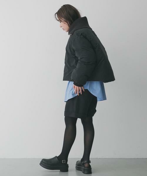 SENSE OF PLACE by URBAN RESEARCH / センスオブプレイス バイ アーバンリサーチ ダウンジャケット・ベスト | ビッグカラーショートパフジャケット | 詳細17