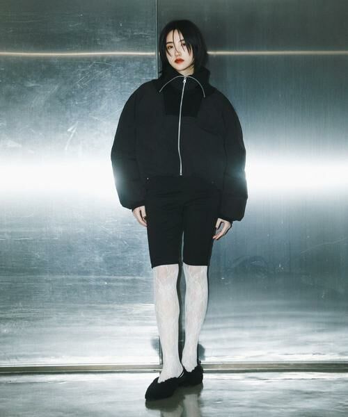 SENSE OF PLACE by URBAN RESEARCH / センスオブプレイス バイ アーバンリサーチ ダウンジャケット・ベスト | ビッグカラーショートパフジャケット | 詳細19