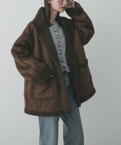 SENSE OF PLACE by URBAN RESEARCH / センスオブプレイス バイ アーバンリサーチ その他アウター | フェイクムートンスタンドジャケット