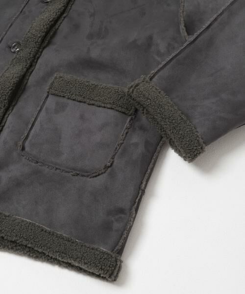 SENSE OF PLACE by URBAN RESEARCH / センスオブプレイス バイ アーバンリサーチ その他アウター | フェイクムートンスタンドジャケット | 詳細21