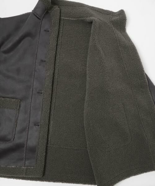 SENSE OF PLACE by URBAN RESEARCH / センスオブプレイス バイ アーバンリサーチ その他アウター | フェイクムートンスタンドジャケット | 詳細22