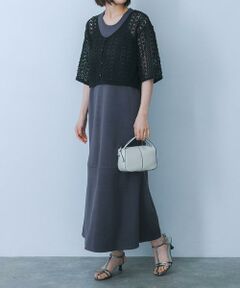 SENSE OF PLACE by URBAN RESEARCH / センスオブプレイス バイ アーバンリサーチ ワンピース | レースアンサンブルカットワンピース