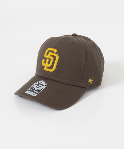 SENSE OF PLACE by URBAN RESEARCH / センスオブプレイス バイ アーバンリサーチ キャップ | 『WEB/一部店舗限定』FORTY SEVEN　47 CLEAN UP PADRES（ブラウン）