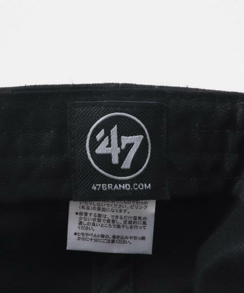 SENSE OF PLACE by URBAN RESEARCH / センスオブプレイス バイ アーバンリサーチ キャップ | 『WEB/一部店舗限定』FORTY SEVEN　47 CLEAN UP METS | 詳細6