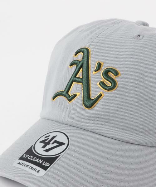 SENSE OF PLACE by URBAN RESEARCH / センスオブプレイス バイ アーバンリサーチ キャップ | 『WEB/一部店舗限定』FORTY SEVEN　47 CLEAN UP ATHLETICS | 詳細4