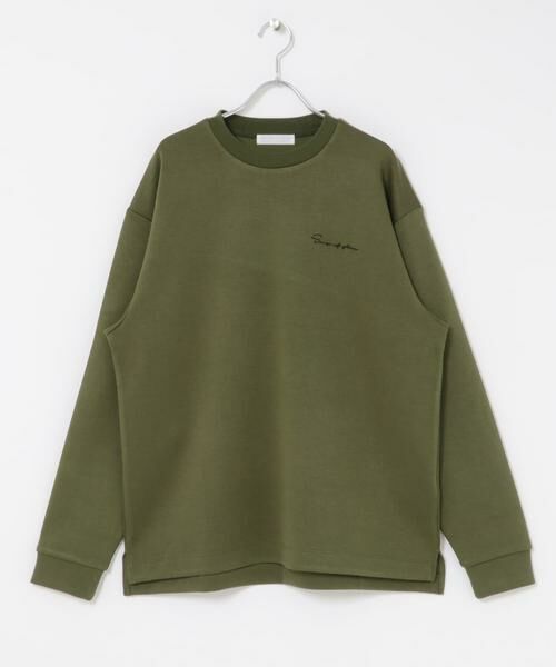 SENSE OF PLACE by URBAN RESEARCH / センスオブプレイス バイ アーバンリサーチ Tシャツ | 『一部WEB限定カラー』『ユニセックス』シシュウダンボールポンチロングスリーブTシャツ | 詳細11