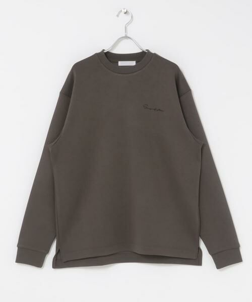 SENSE OF PLACE by URBAN RESEARCH / センスオブプレイス バイ アーバンリサーチ Tシャツ | 『一部WEB限定カラー』『ユニセックス』シシュウダンボールポンチロングスリーブTシャツ | 詳細23