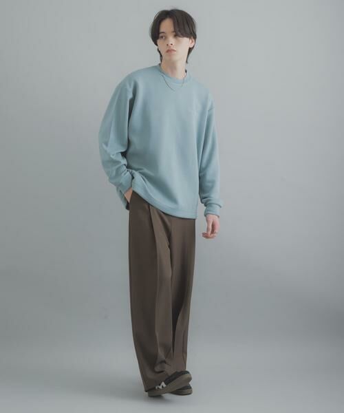 SENSE OF PLACE by URBAN RESEARCH / センスオブプレイス バイ アーバンリサーチ Tシャツ | 『一部WEB限定カラー』シシュウダンボールポンチロングスリーブTシャツ | 詳細30