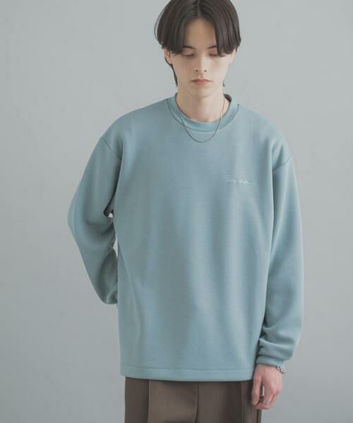 SENSE OF PLACE by URBAN RESEARCH / センスオブプレイス バイ アーバンリサーチ Tシャツ | 『一部WEB限定カラー』シシュウダンボールポンチロングスリーブTシャツ | 詳細29