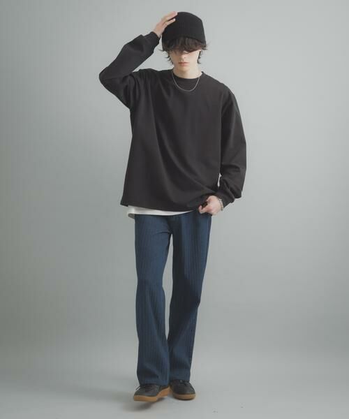 SENSE OF PLACE by URBAN RESEARCH / センスオブプレイス バイ アーバンリサーチ Tシャツ | 『XLサイズ/WEB限定』コンフォートロングTシャツ | 詳細18