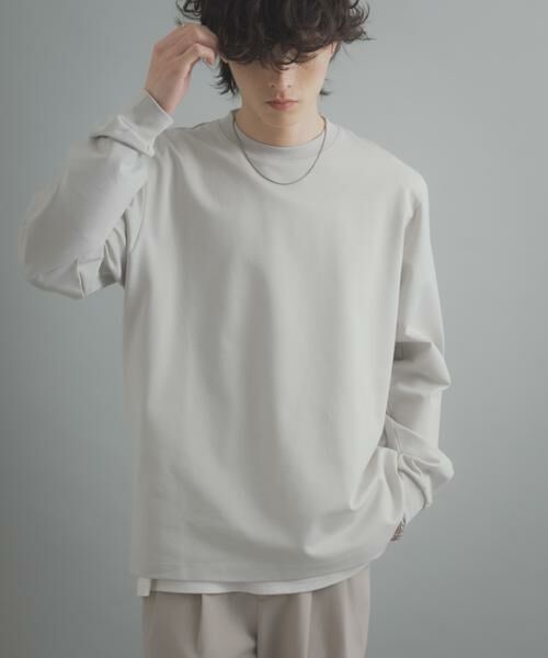 SENSE OF PLACE by URBAN RESEARCH / センスオブプレイス バイ アーバンリサーチ Tシャツ | 『XLサイズ/WEB限定』コンフォートロングTシャツ | 詳細23