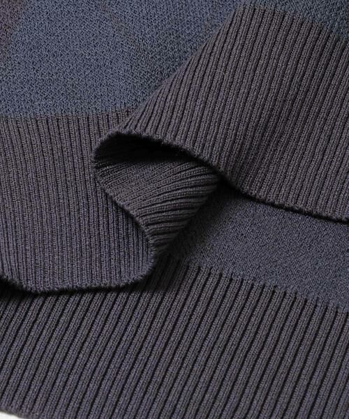 SENSE OF PLACE by URBAN RESEARCH / センスオブプレイス バイ アーバンリサーチ カーディガン・ボレロ | 『洗濯可』アーガイルジップニットカーディガン | 詳細14