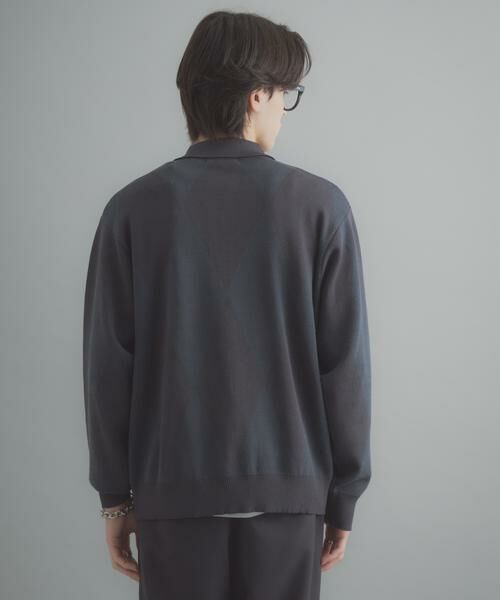 SENSE OF PLACE by URBAN RESEARCH / センスオブプレイス バイ アーバンリサーチ カーディガン・ボレロ | 『洗濯可』アーガイルジップニットカーディガン | 詳細10