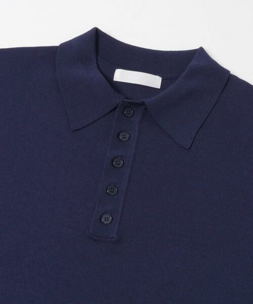 SENSE OF PLACE by URBAN RESEARCH / センスオブプレイス バイ アーバンリサーチ ニット・セーター | 『洗濯可/防花粉』SKIN Proofニットポロシャツ | 詳細2