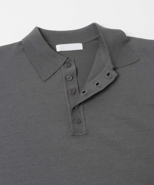 SENSE OF PLACE by URBAN RESEARCH / センスオブプレイス バイ アーバンリサーチ ニット・セーター | 『洗濯可/防花粉』SKIN Proofニットポロシャツ | 詳細6