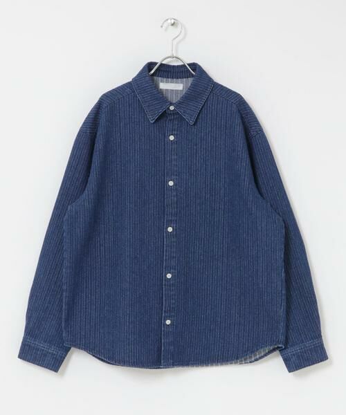SENSE OF PLACE by URBAN RESEARCH / センスオブプレイス バイ アーバンリサーチ シャツ・ブラウス | ジャガードデニムレギュラーカラーシャツ | 詳細11