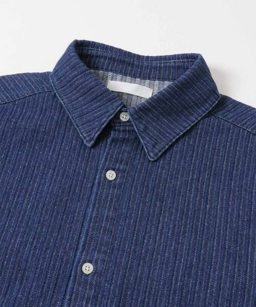 SENSE OF PLACE by URBAN RESEARCH / センスオブプレイス バイ アーバンリサーチ シャツ・ブラウス | ジャガードデニムレギュラーカラーシャツ | 詳細12