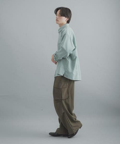 SENSE OF PLACE by URBAN RESEARCH / センスオブプレイス バイ アーバンリサーチ シャツ・ブラウス | F/Sダブルポケットロングスリーブシャツ | 詳細6