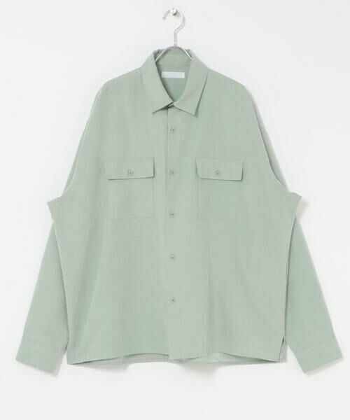 SENSE OF PLACE by URBAN RESEARCH / センスオブプレイス バイ アーバンリサーチ シャツ・ブラウス | F/Sダブルポケットロングスリーブシャツ | 詳細7