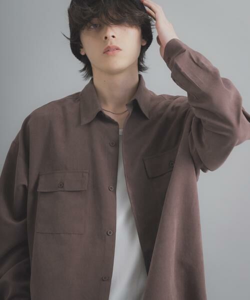 SENSE OF PLACE by URBAN RESEARCH / センスオブプレイス バイ アーバンリサーチ シャツ・ブラウス | F/Sダブルポケットロングスリーブシャツ | 詳細9
