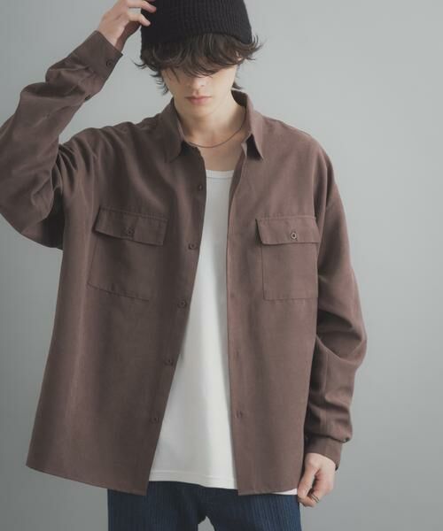 SENSE OF PLACE by URBAN RESEARCH / センスオブプレイス バイ アーバンリサーチ シャツ・ブラウス | F/Sダブルポケットロングスリーブシャツ | 詳細11