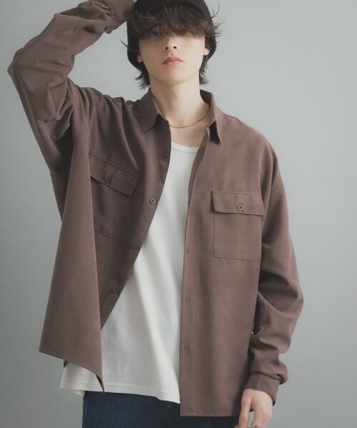 SENSE OF PLACE by URBAN RESEARCH / センスオブプレイス バイ アーバンリサーチ シャツ・ブラウス | F/Sダブルポケットロングスリーブシャツ | 詳細12