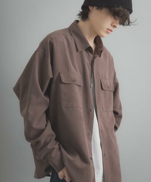 SENSE OF PLACE by URBAN RESEARCH / センスオブプレイス バイ アーバンリサーチ シャツ・ブラウス | F/Sダブルポケットロングスリーブシャツ | 詳細13