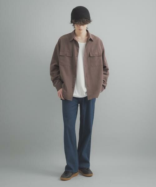 SENSE OF PLACE by URBAN RESEARCH / センスオブプレイス バイ アーバンリサーチ シャツ・ブラウス | F/Sダブルポケットロングスリーブシャツ | 詳細14