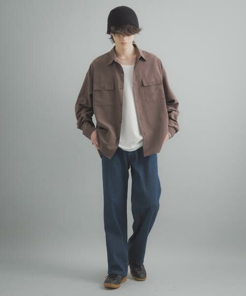 SENSE OF PLACE by URBAN RESEARCH / センスオブプレイス バイ アーバンリサーチ シャツ・ブラウス | F/Sダブルポケットロングスリーブシャツ | 詳細15
