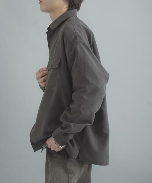 SENSE OF PLACE by URBAN RESEARCH / センスオブプレイス バイ アーバンリサーチ シャツ・ブラウス | F/Sダブルポケットロングスリーブシャツ | 詳細25