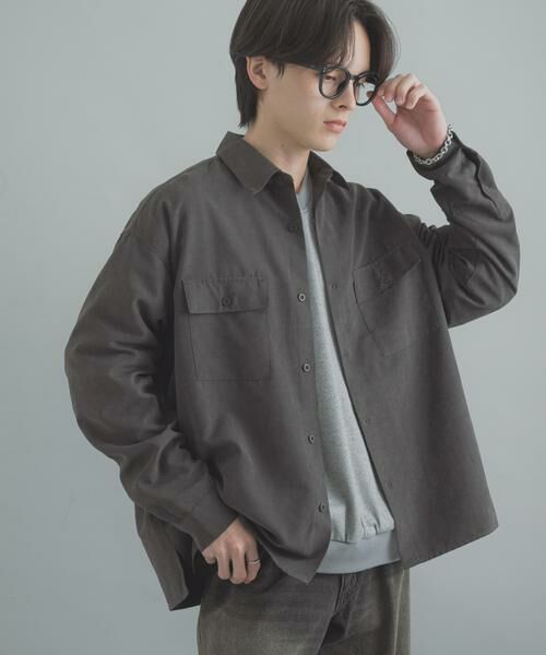 SENSE OF PLACE by URBAN RESEARCH / センスオブプレイス バイ アーバンリサーチ シャツ・ブラウス | F/Sダブルポケットロングスリーブシャツ | 詳細27