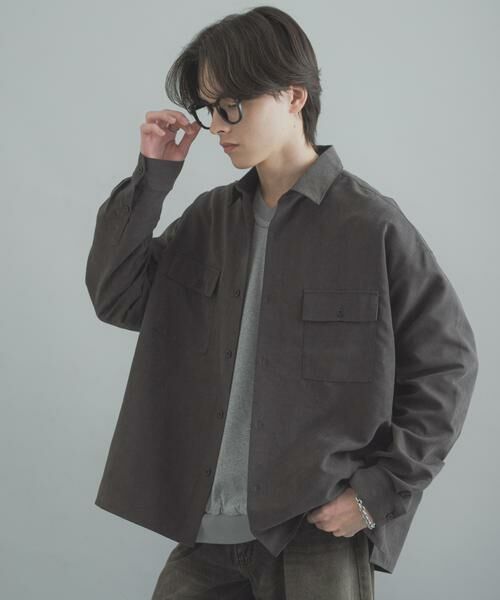 SENSE OF PLACE by URBAN RESEARCH / センスオブプレイス バイ アーバンリサーチ シャツ・ブラウス | F/Sダブルポケットロングスリーブシャツ | 詳細28