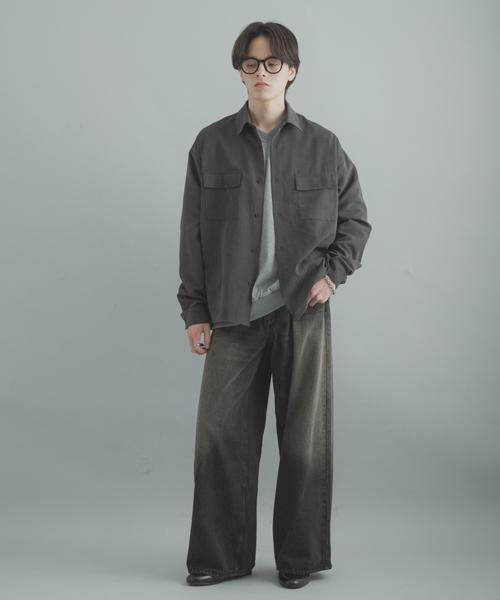 SENSE OF PLACE by URBAN RESEARCH / センスオブプレイス バイ アーバンリサーチ シャツ・ブラウス | F/Sダブルポケットロングスリーブシャツ | 詳細29