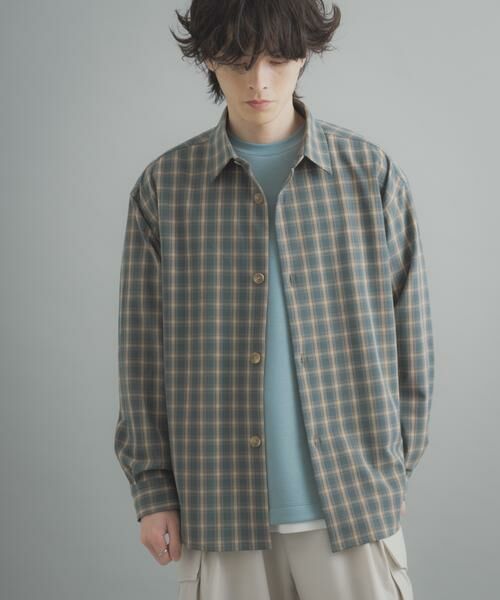 SENSE OF PLACE by URBAN RESEARCH / センスオブプレイス バイ アーバンリサーチ シャツ・ブラウス | 『イージーケア』カラールーズシャツ | 詳細1