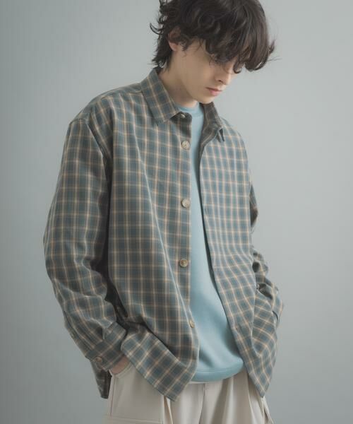 SENSE OF PLACE by URBAN RESEARCH / センスオブプレイス バイ アーバンリサーチ シャツ・ブラウス | 『イージーケア』カラールーズシャツ（ライトブルー）