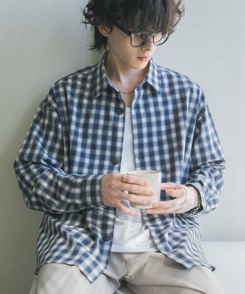 SENSE OF PLACE by URBAN RESEARCH / センスオブプレイス バイ アーバンリサーチ シャツ・ブラウス | 『イージーケア』カラールーズシャツ | 詳細15